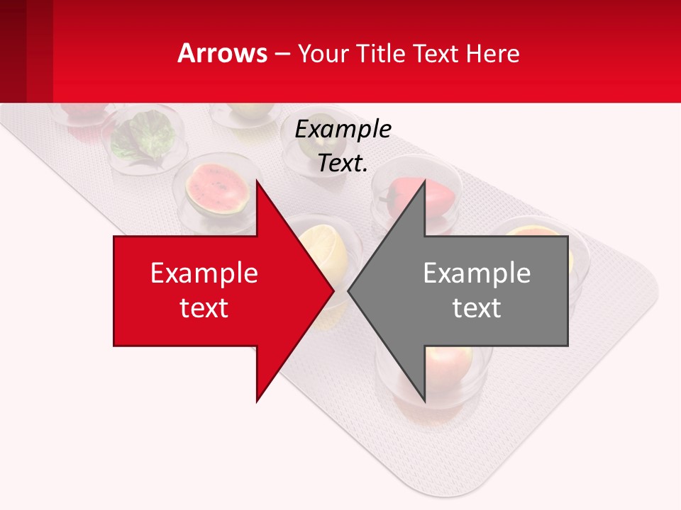 Capsule Illustration Apple PowerPoint Template