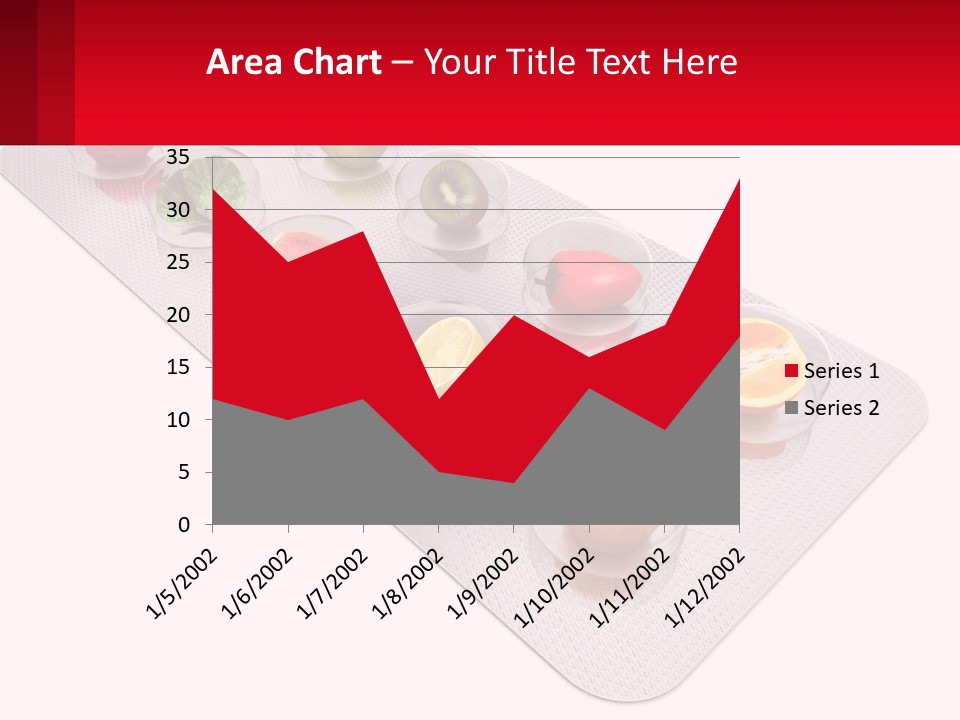 Capsule Illustration Apple PowerPoint Template