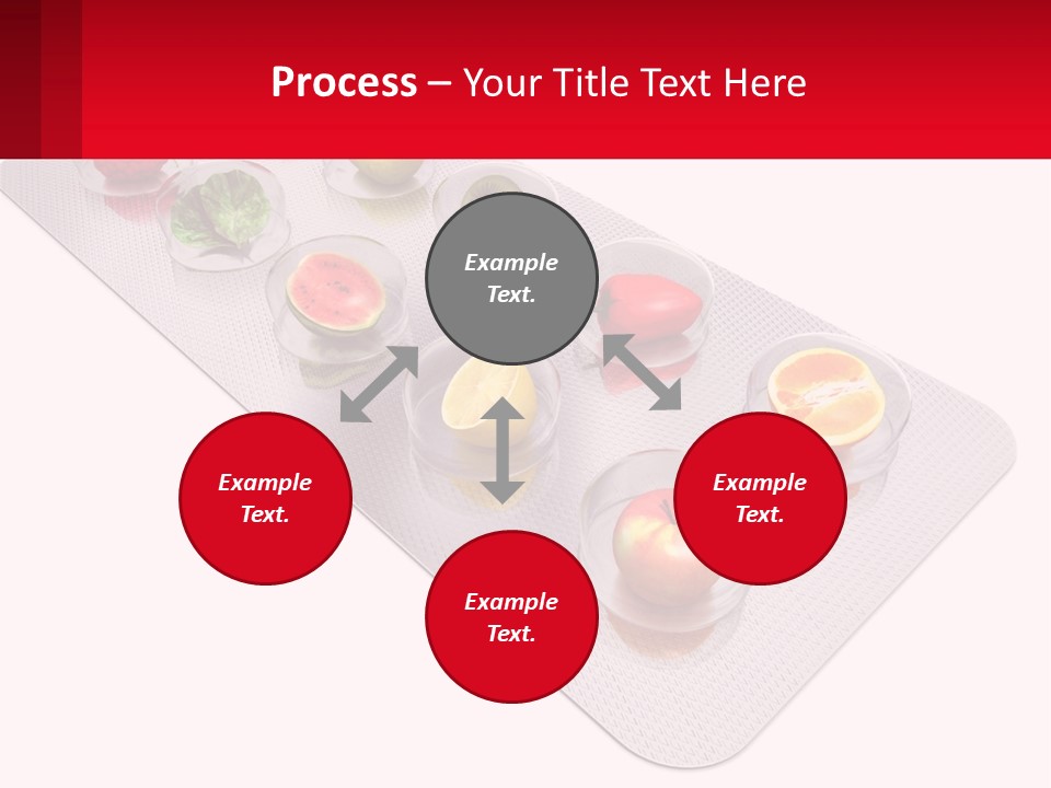 Capsule Illustration Apple PowerPoint Template
