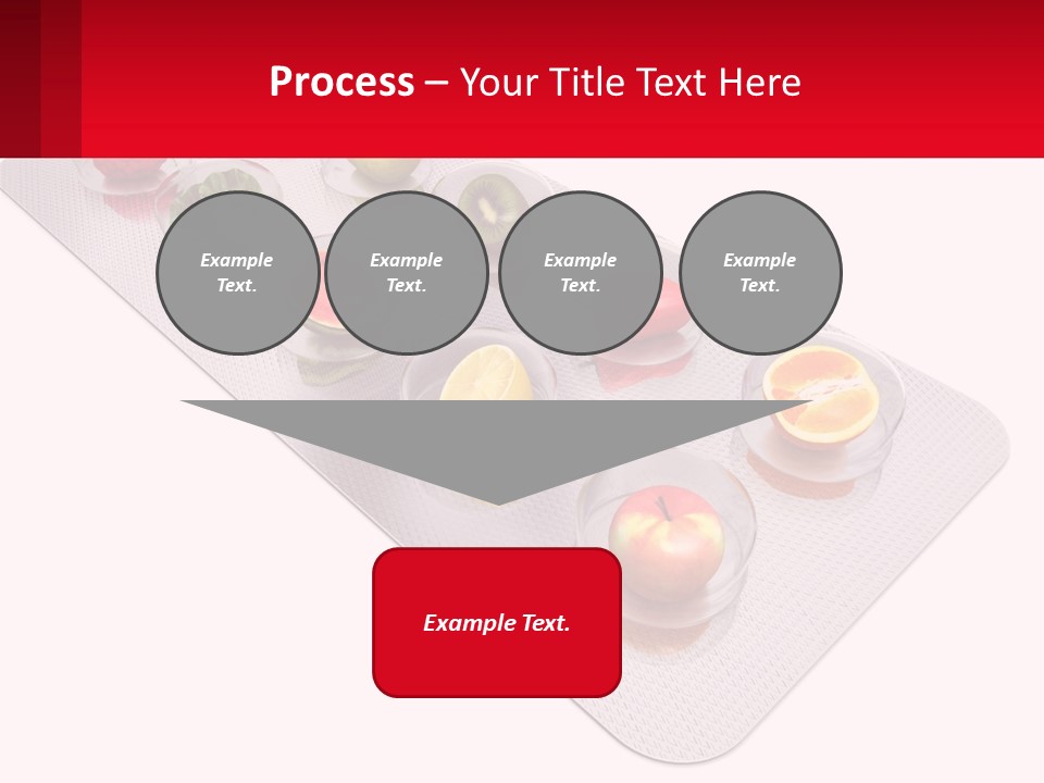 Capsule Illustration Apple PowerPoint Template