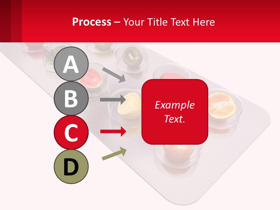 Capsule Illustration Apple PowerPoint Template