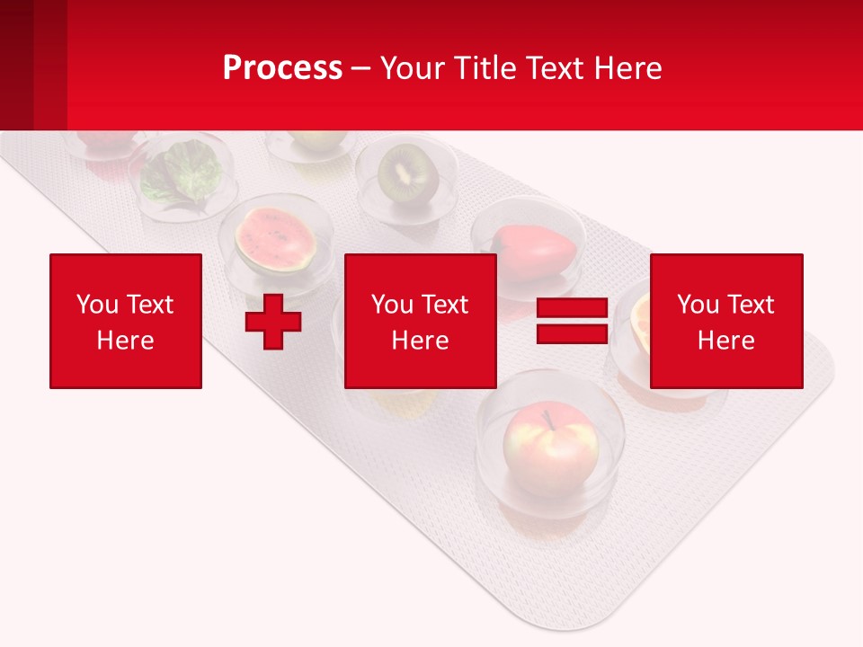 Capsule Illustration Apple PowerPoint Template