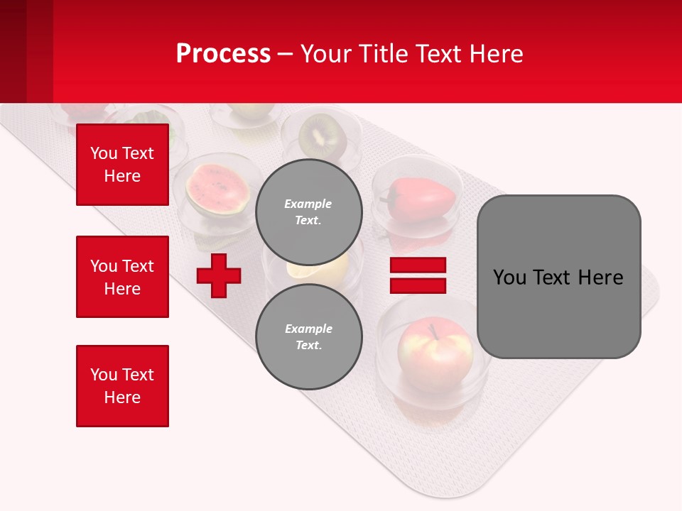 Capsule Illustration Apple PowerPoint Template