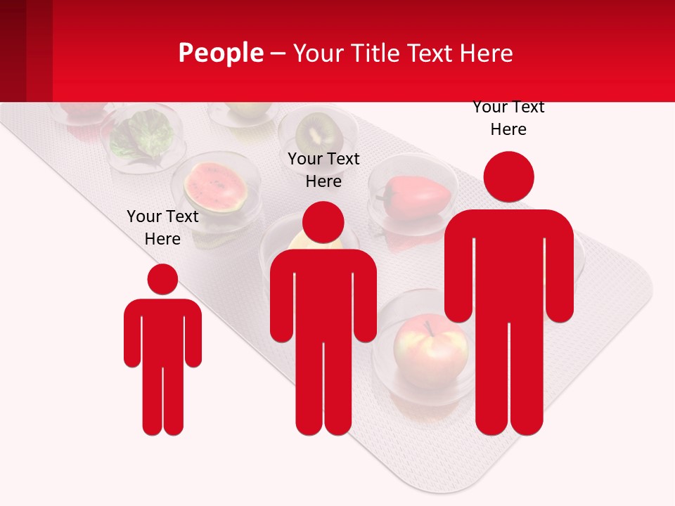 Capsule Illustration Apple PowerPoint Template