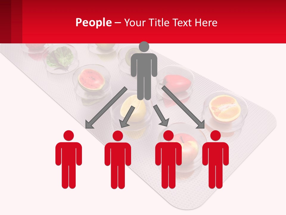 Capsule Illustration Apple PowerPoint Template