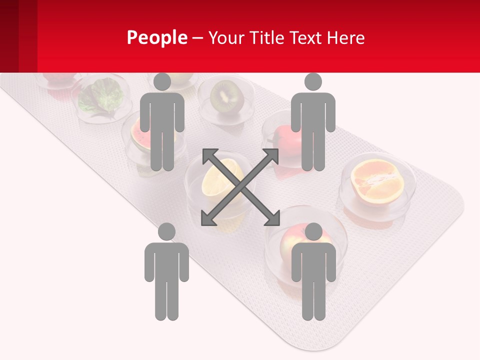 Capsule Illustration Apple PowerPoint Template