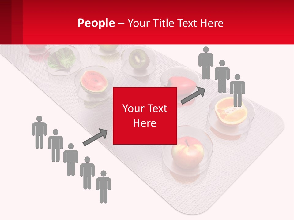 Capsule Illustration Apple PowerPoint Template