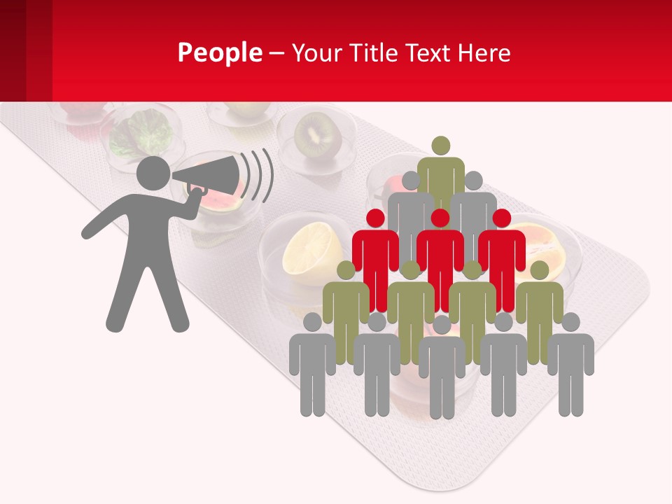 Capsule Illustration Apple PowerPoint Template