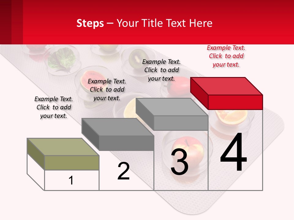 Capsule Illustration Apple PowerPoint Template