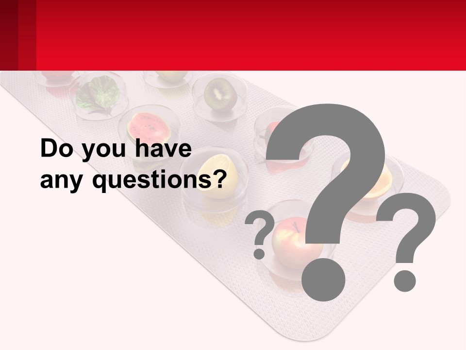 Capsule Illustration Apple PowerPoint Template