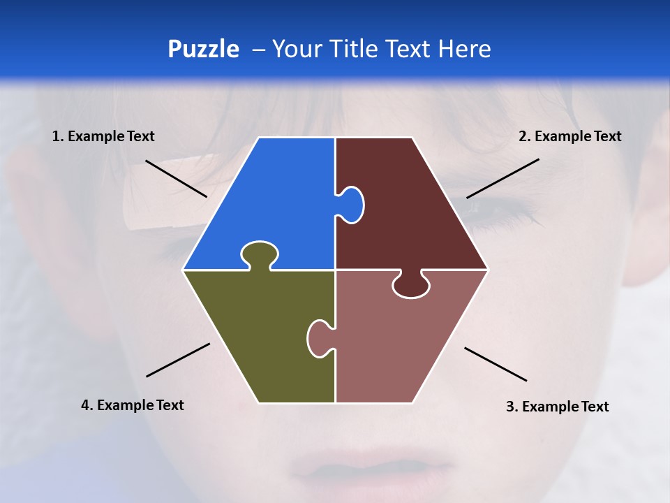 Wound Hurt Kid PowerPoint Template