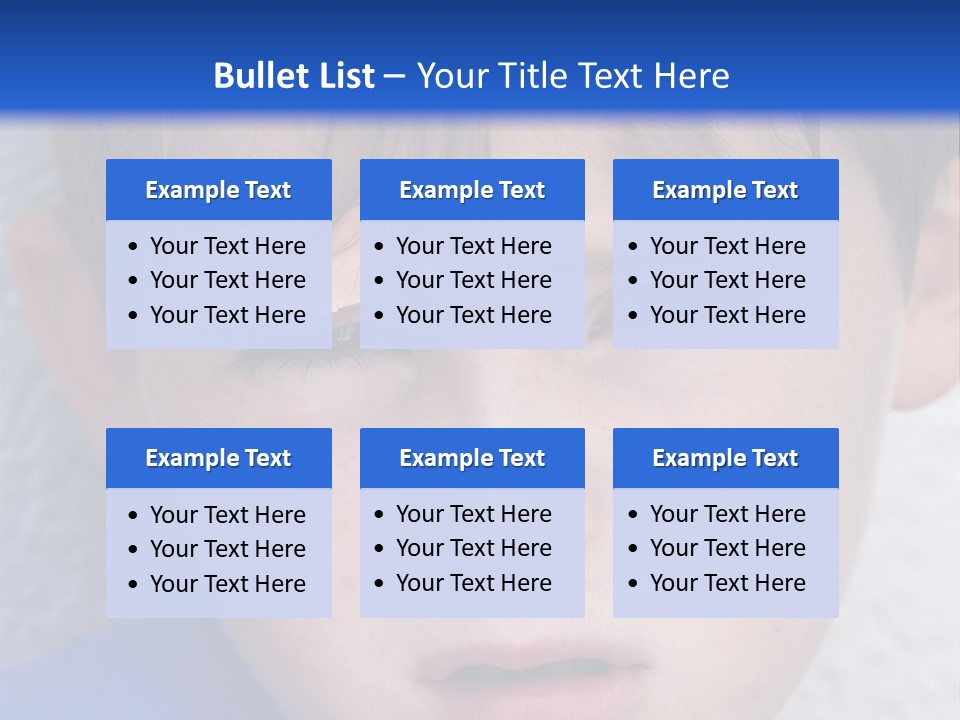 Wound Hurt Kid PowerPoint Template