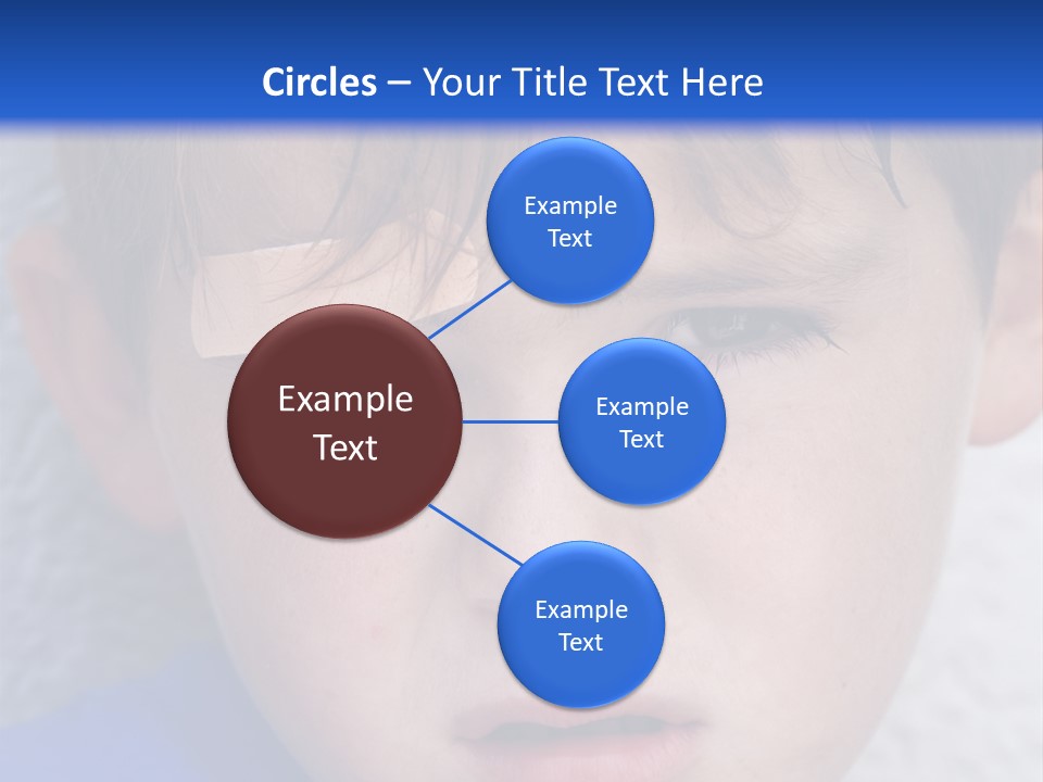 Wound Hurt Kid PowerPoint Template