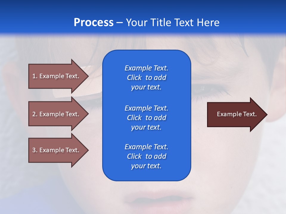 Wound Hurt Kid PowerPoint Template