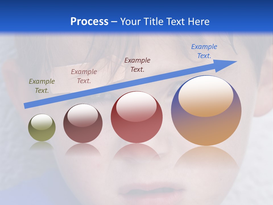 Wound Hurt Kid PowerPoint Template