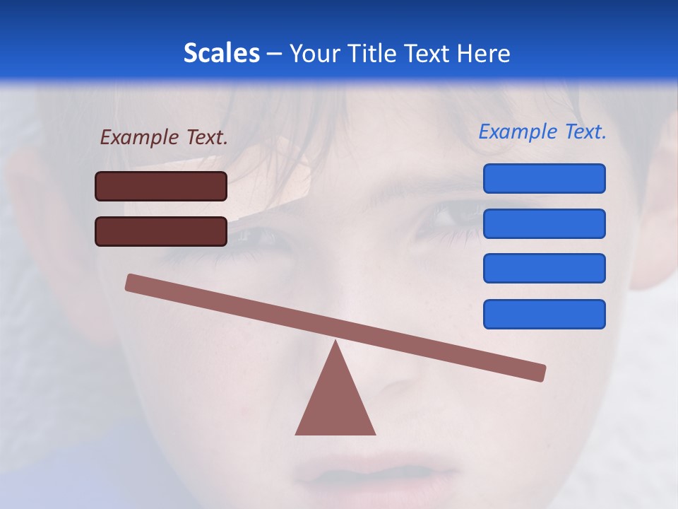 Wound Hurt Kid PowerPoint Template
