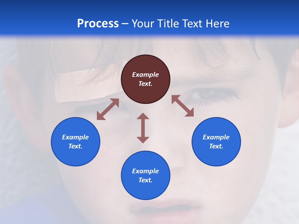 Wound Hurt Kid PowerPoint Template