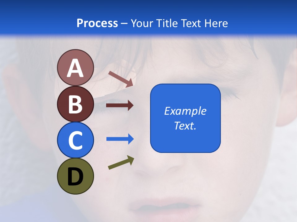 Wound Hurt Kid PowerPoint Template