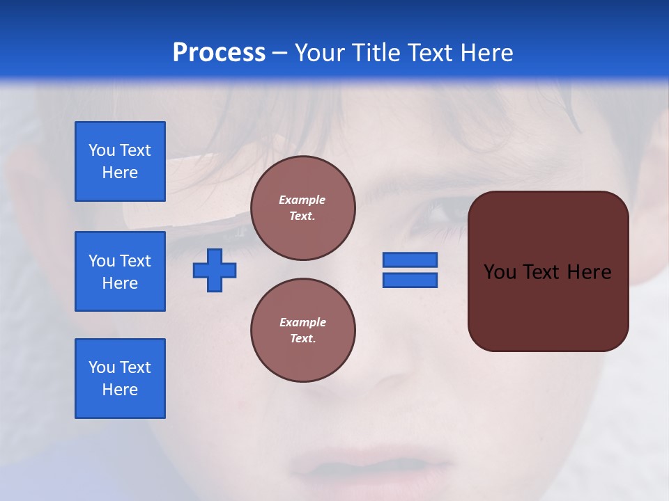 Wound Hurt Kid PowerPoint Template