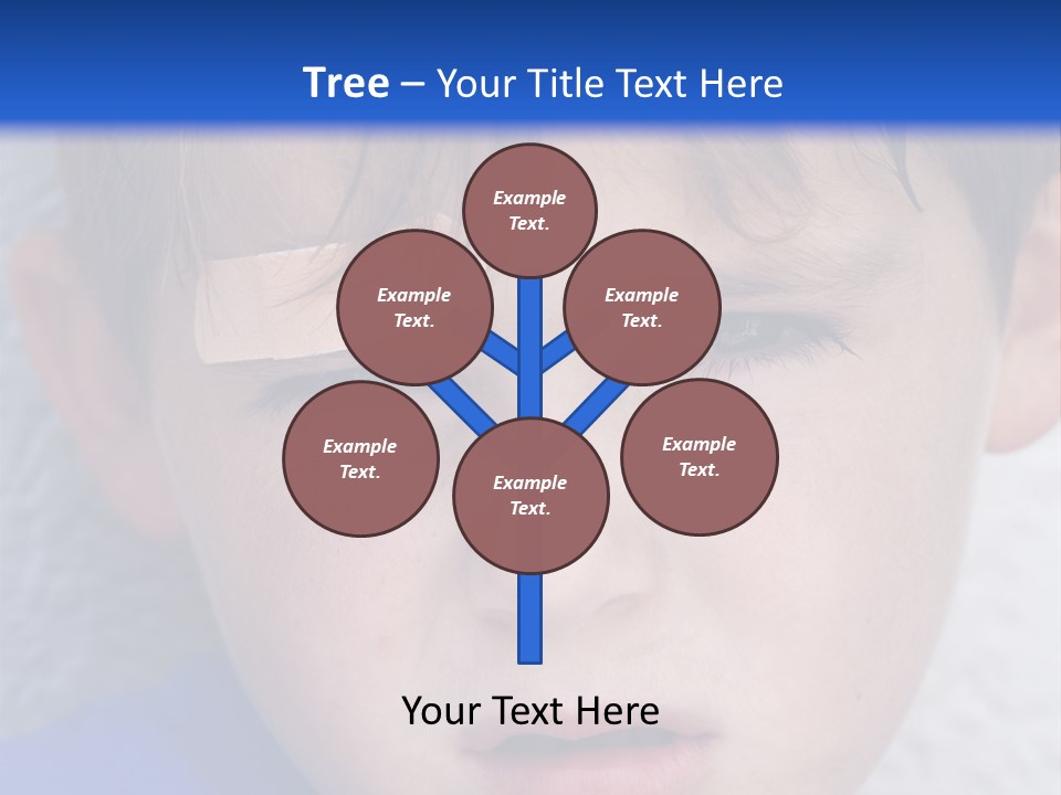Wound Hurt Kid PowerPoint Template