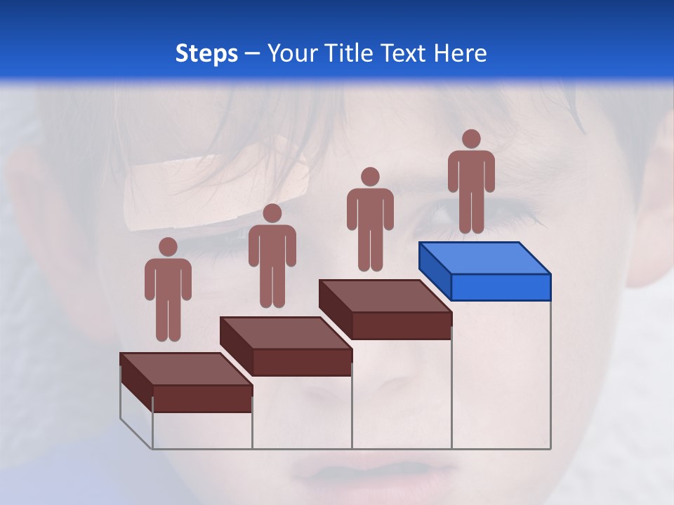 Wound Hurt Kid PowerPoint Template