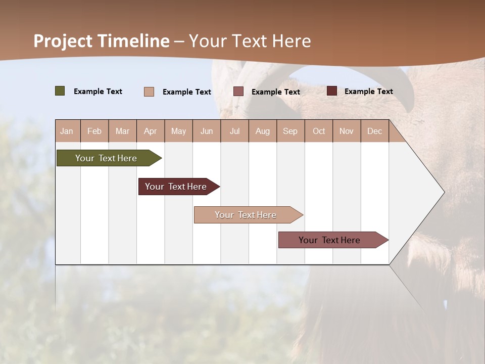 Waddan Sheep Artiodactyla PowerPoint Template