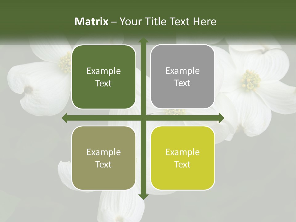 Landscape Deciduous Landscaping PowerPoint Template