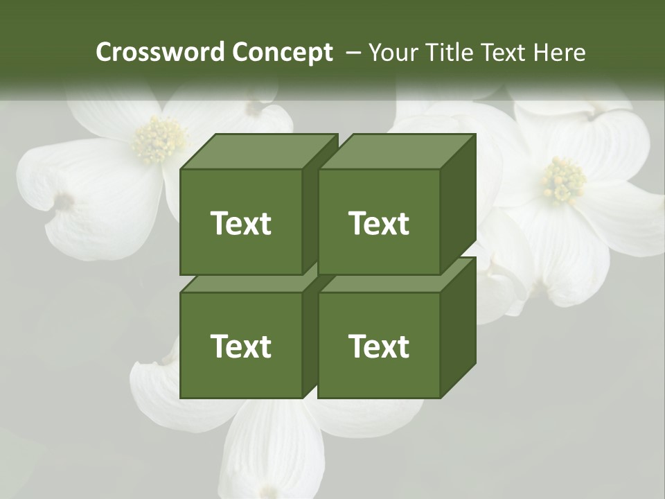 Landscape Deciduous Landscaping PowerPoint Template