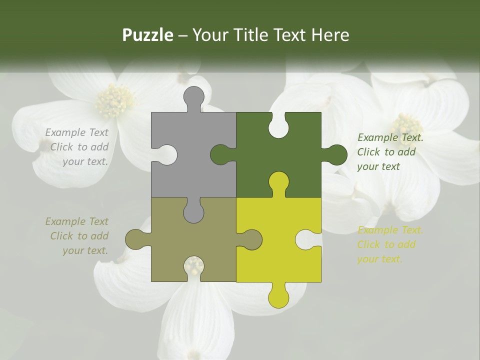 Landscape Deciduous Landscaping PowerPoint Template