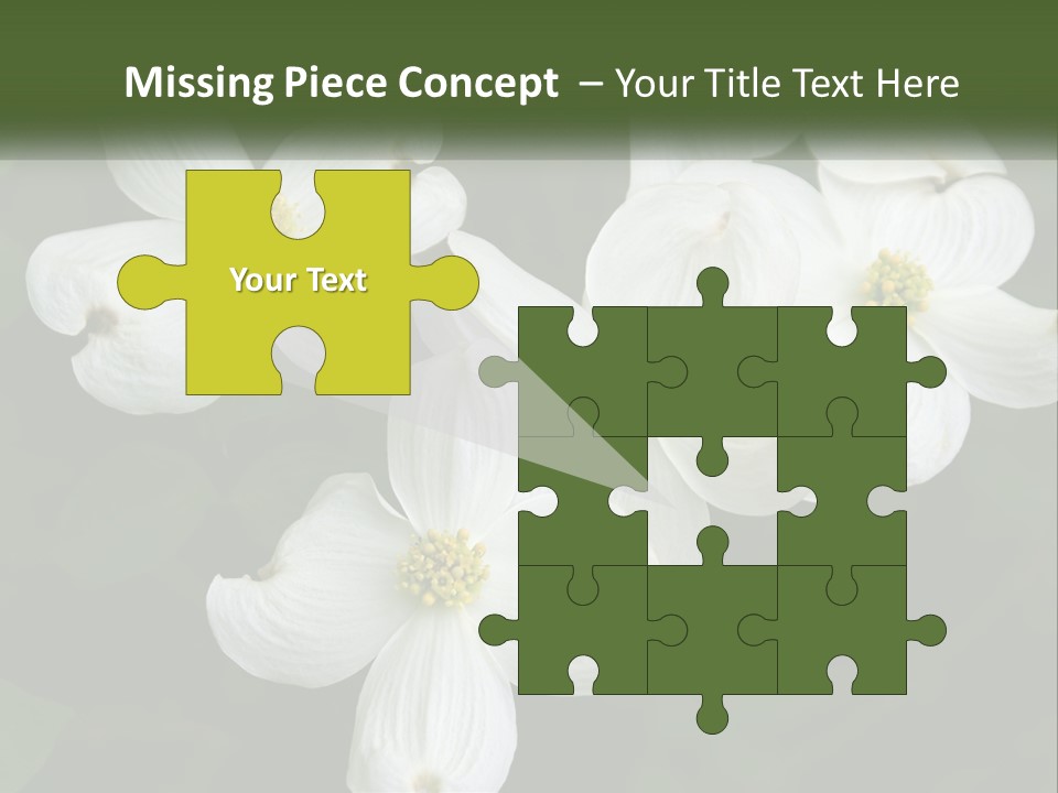 Landscape Deciduous Landscaping PowerPoint Template