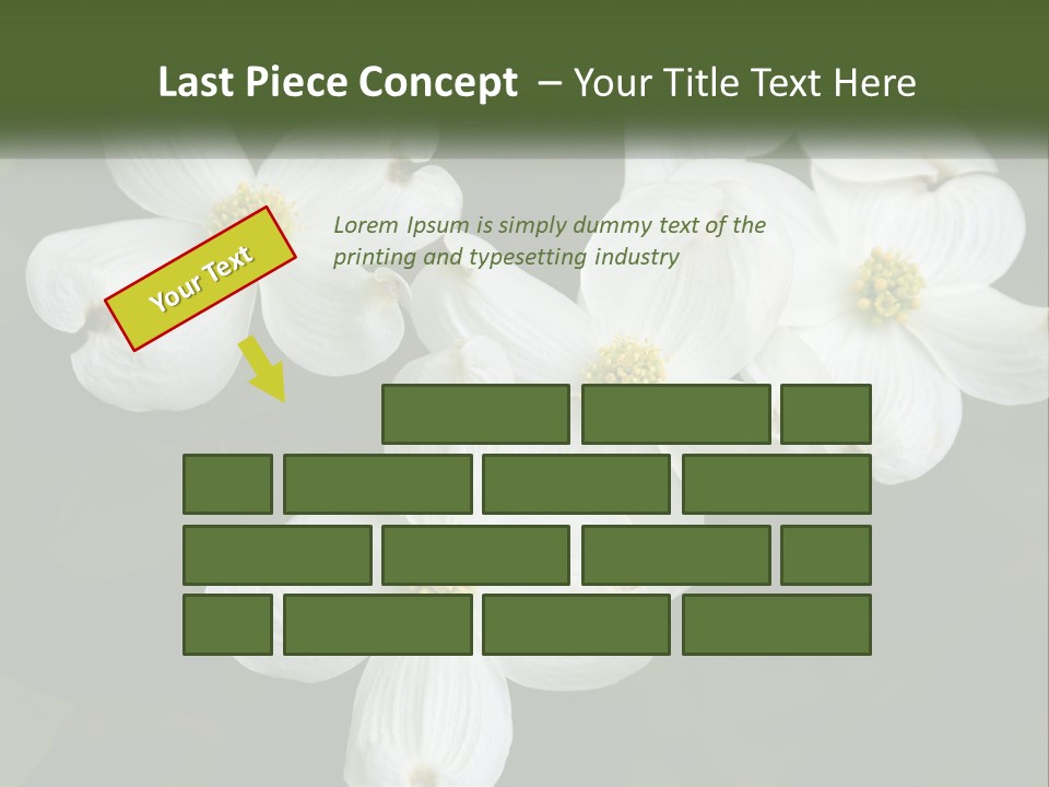 Landscape Deciduous Landscaping PowerPoint Template