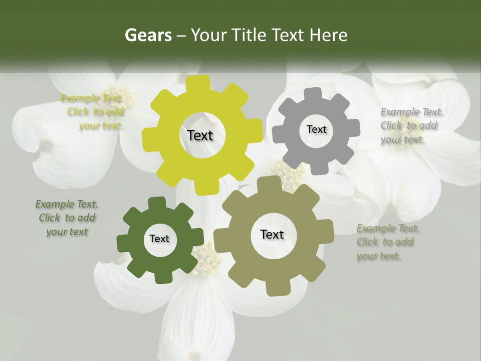 Landscape Deciduous Landscaping PowerPoint Template