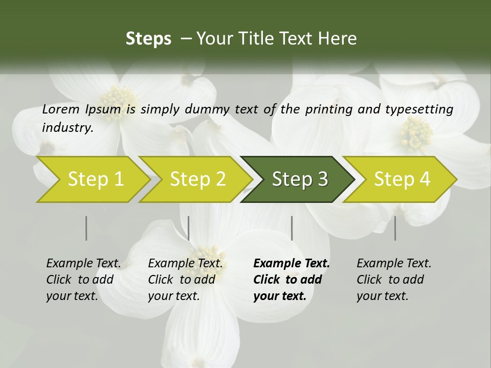 Landscape Deciduous Landscaping PowerPoint Template