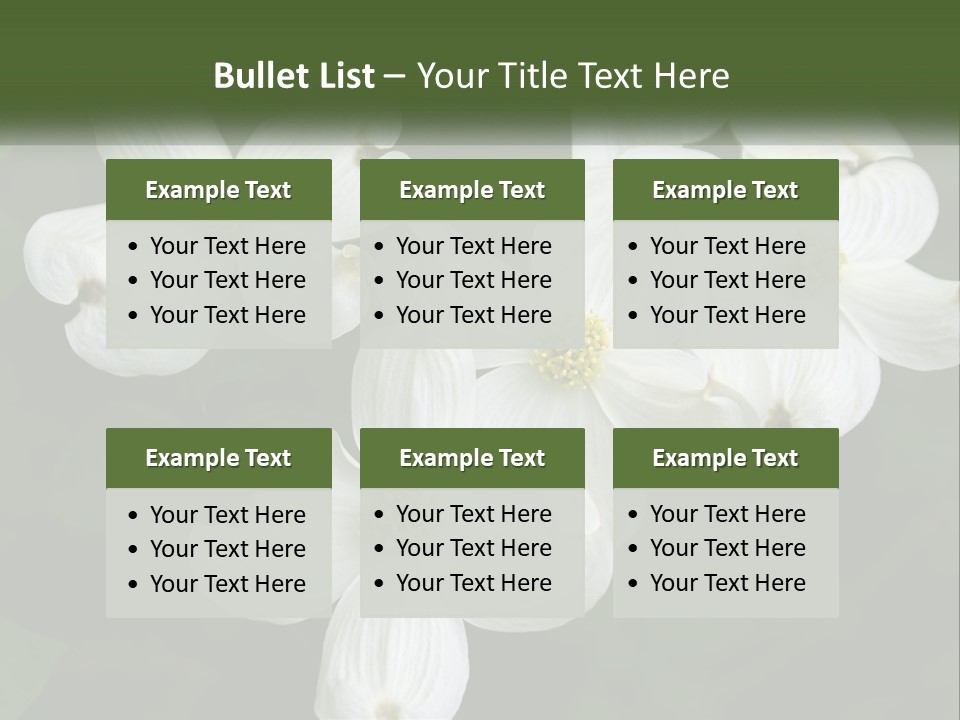 Landscape Deciduous Landscaping PowerPoint Template
