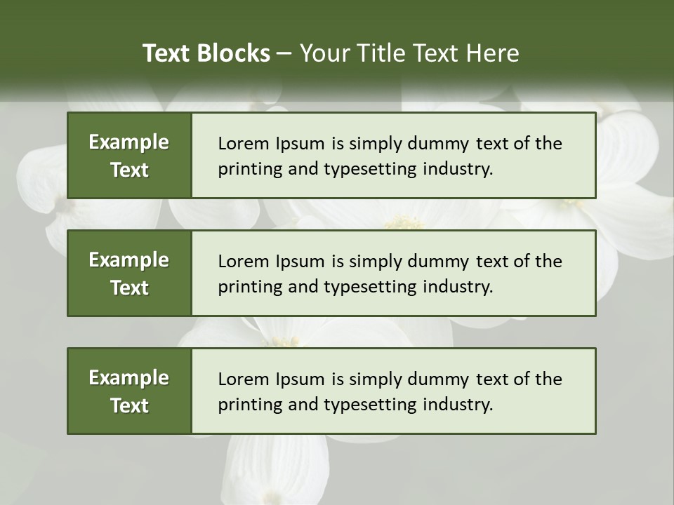 Landscape Deciduous Landscaping PowerPoint Template