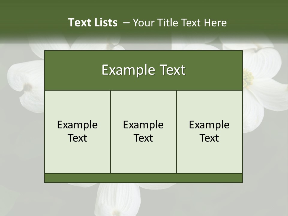 Landscape Deciduous Landscaping PowerPoint Template
