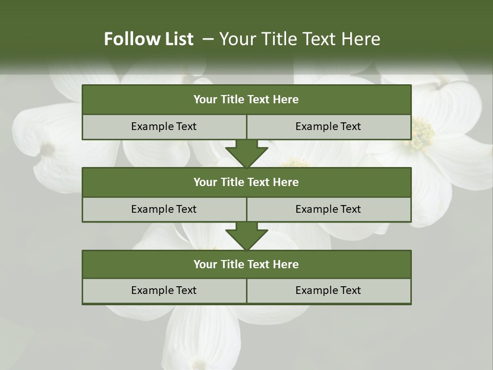 Landscape Deciduous Landscaping PowerPoint Template
