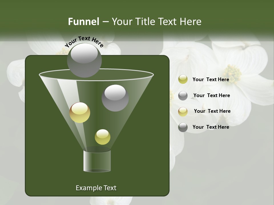 Landscape Deciduous Landscaping PowerPoint Template