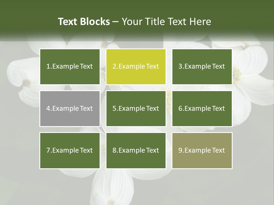 Landscape Deciduous Landscaping PowerPoint Template