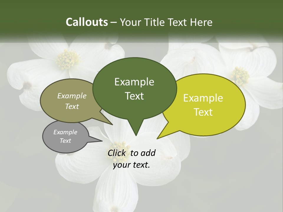Landscape Deciduous Landscaping PowerPoint Template