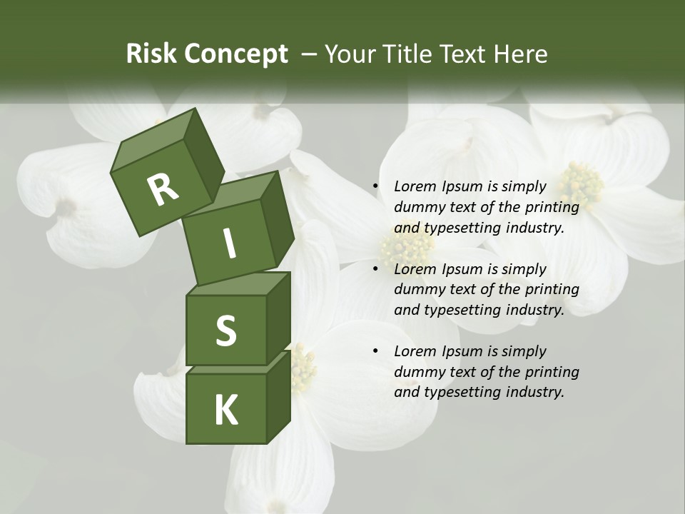 Landscape Deciduous Landscaping PowerPoint Template