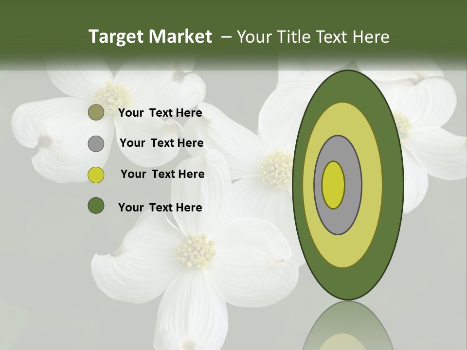 Landscape Deciduous Landscaping PowerPoint Template