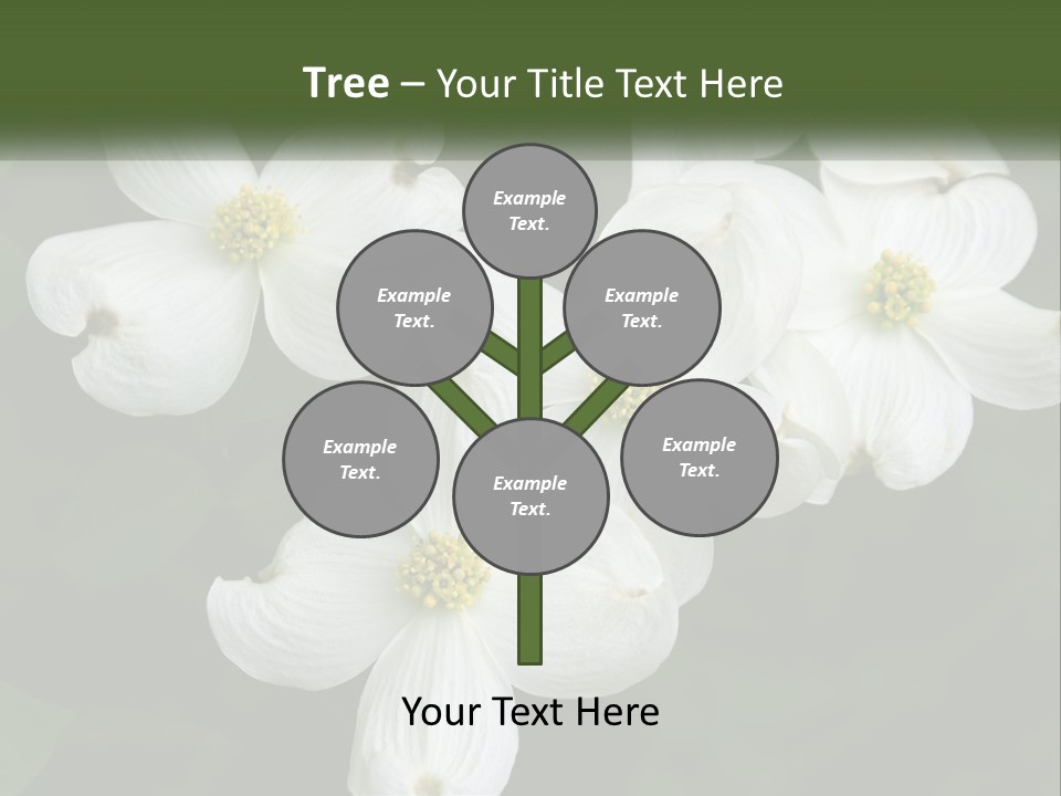 Landscape Deciduous Landscaping PowerPoint Template