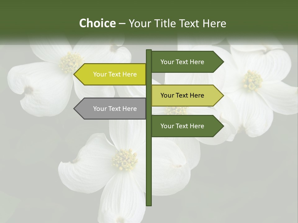 Landscape Deciduous Landscaping PowerPoint Template