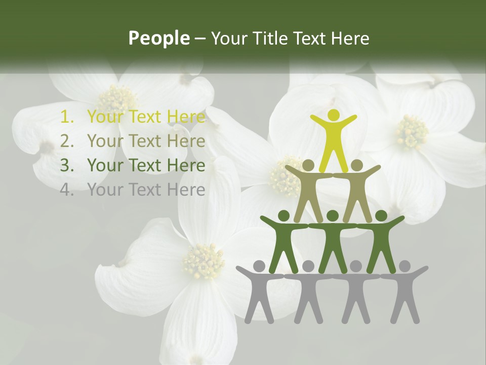 Landscape Deciduous Landscaping PowerPoint Template