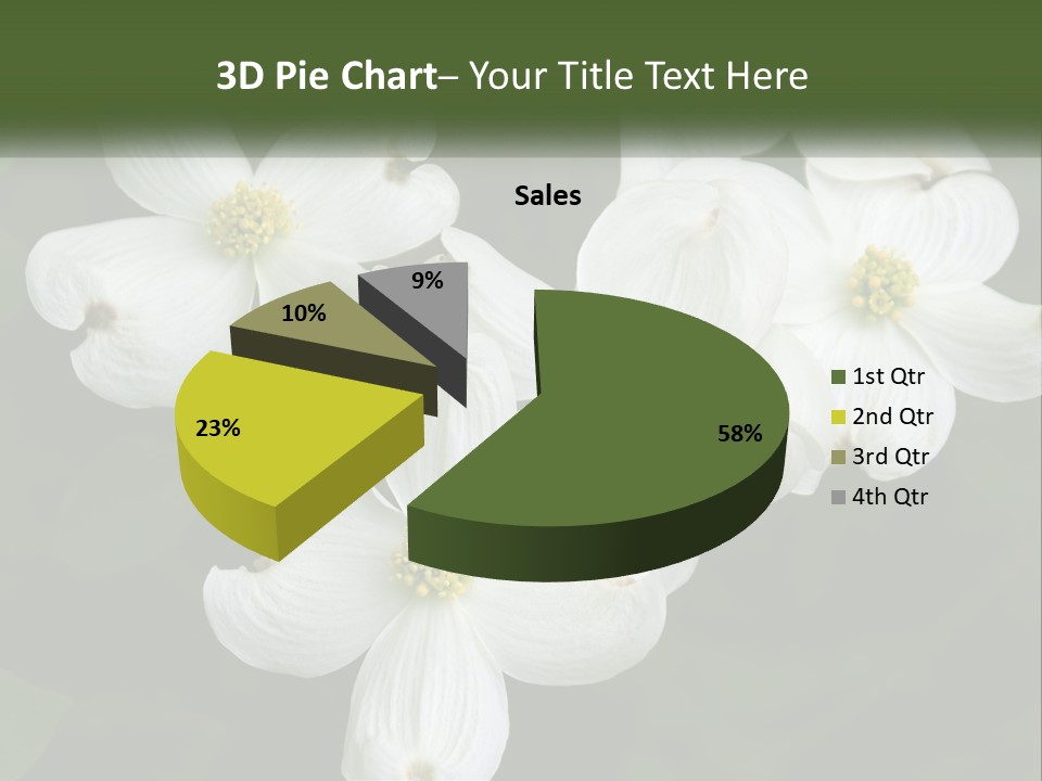 Landscape Deciduous Landscaping PowerPoint Template