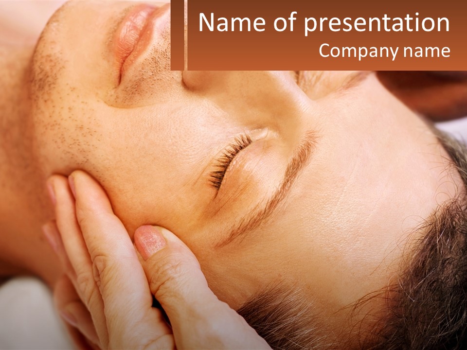 Diagonal Alternative Male PowerPoint Template