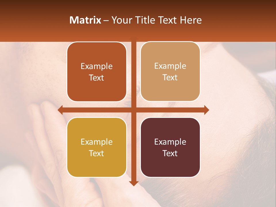 Diagonal Alternative Male PowerPoint Template
