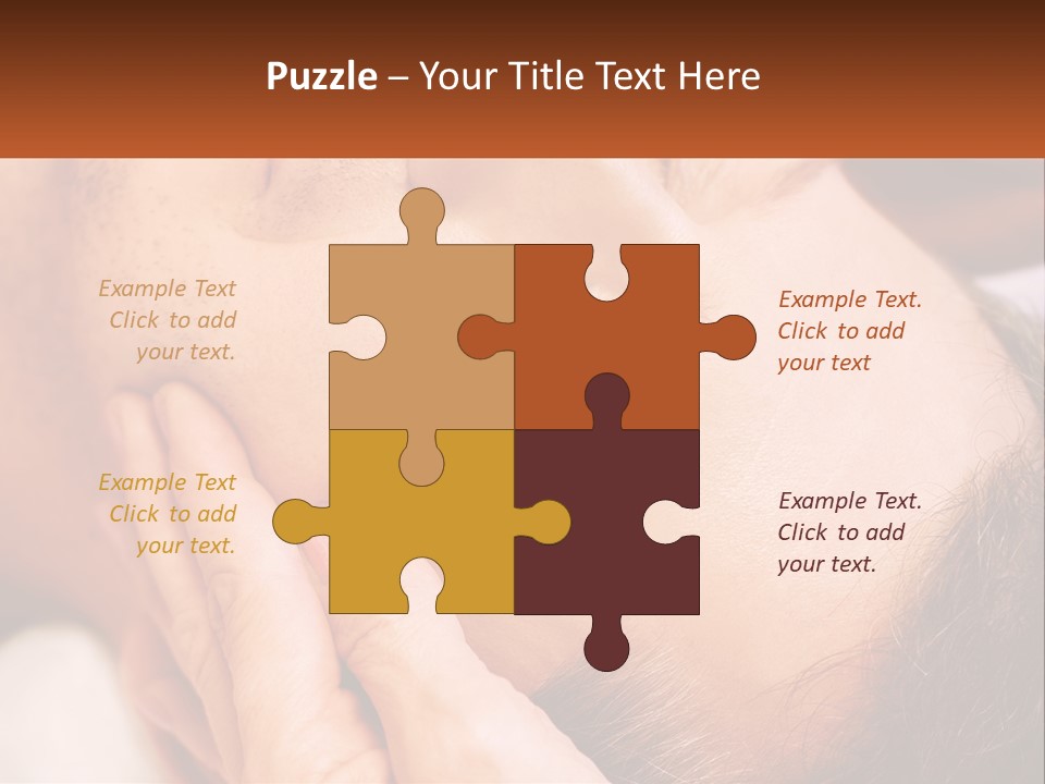 Diagonal Alternative Male PowerPoint Template