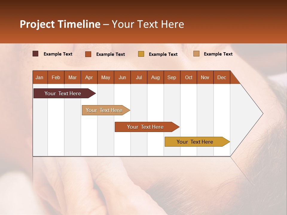Diagonal Alternative Male PowerPoint Template